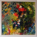 D6.Uden titel. 60x60 cm. 4500 Kr.